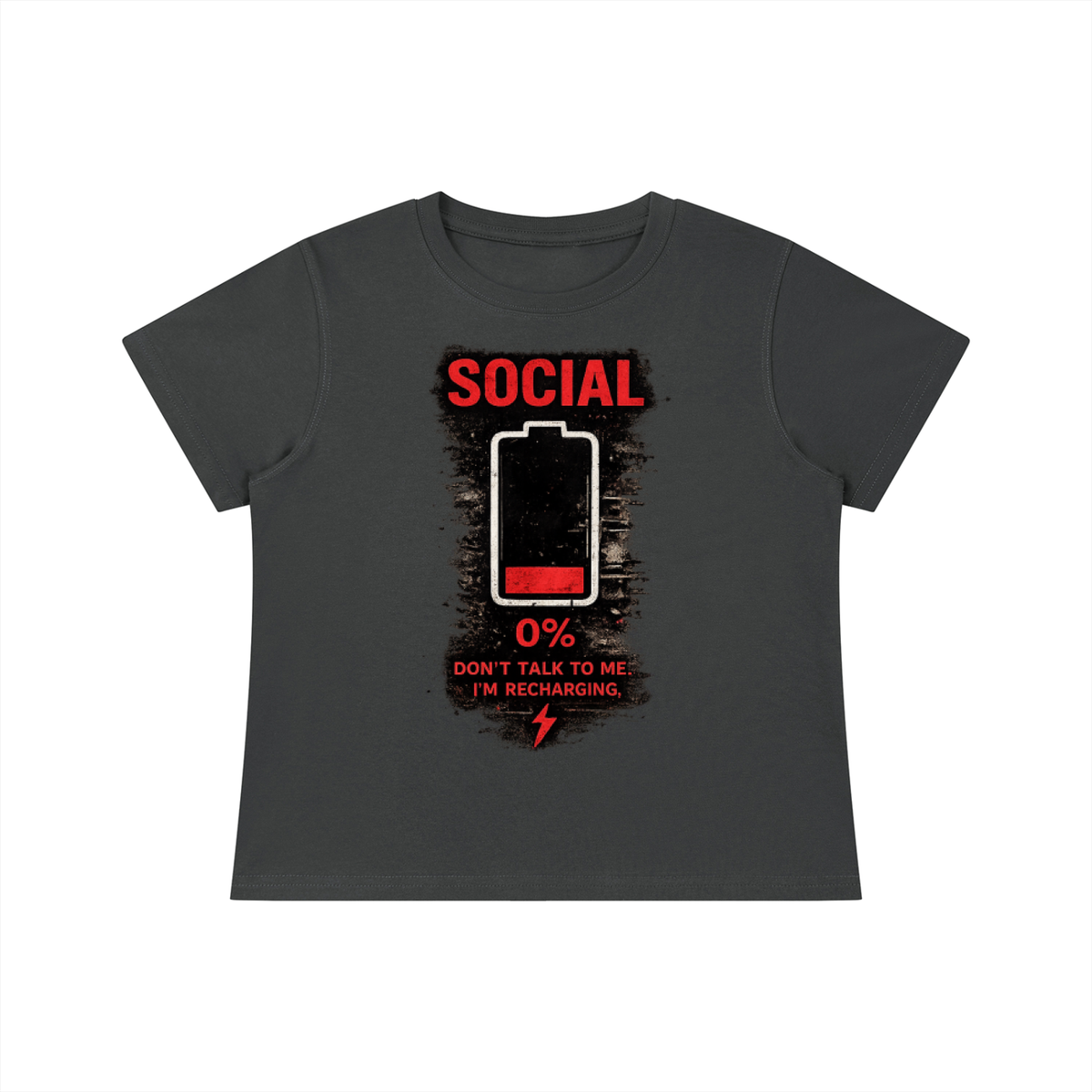Social Battery Baby T-Shirt